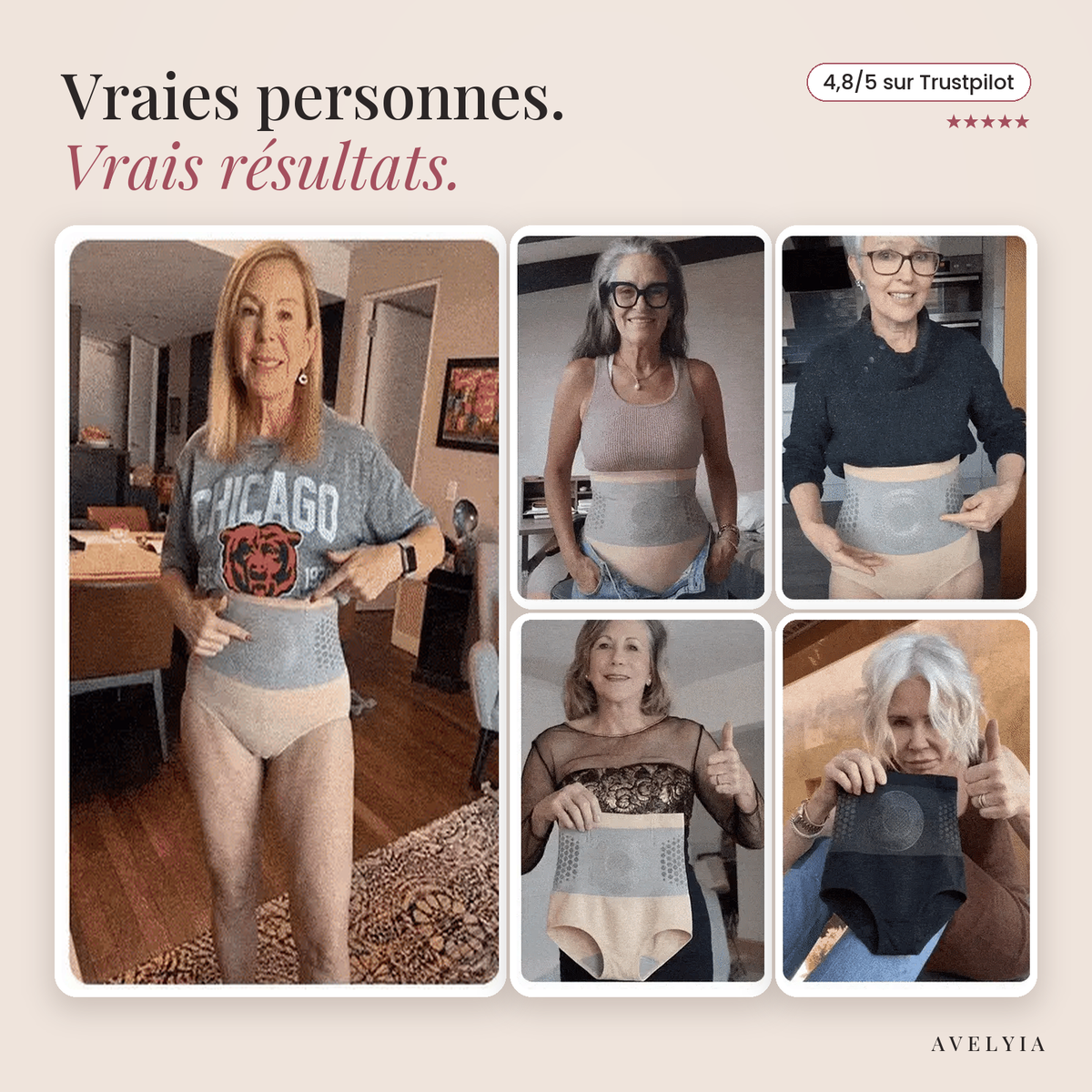 Short Brûle-Graisses 4-en-1 Moringa & Berbérine Avelyia