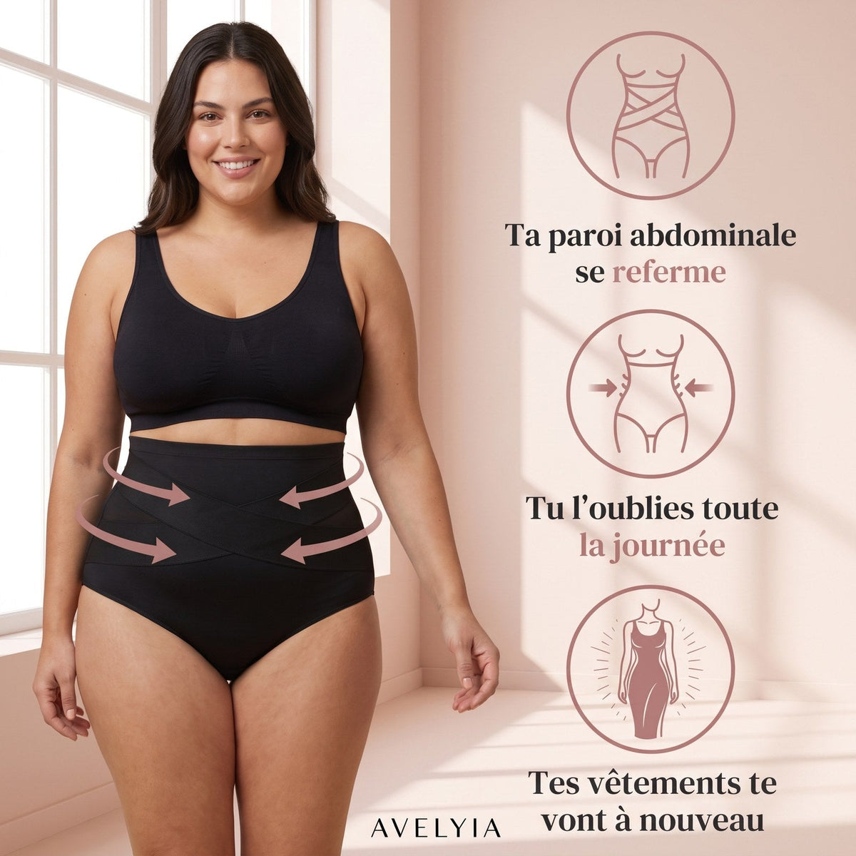 Culotte gainante post-partum Avelyia
