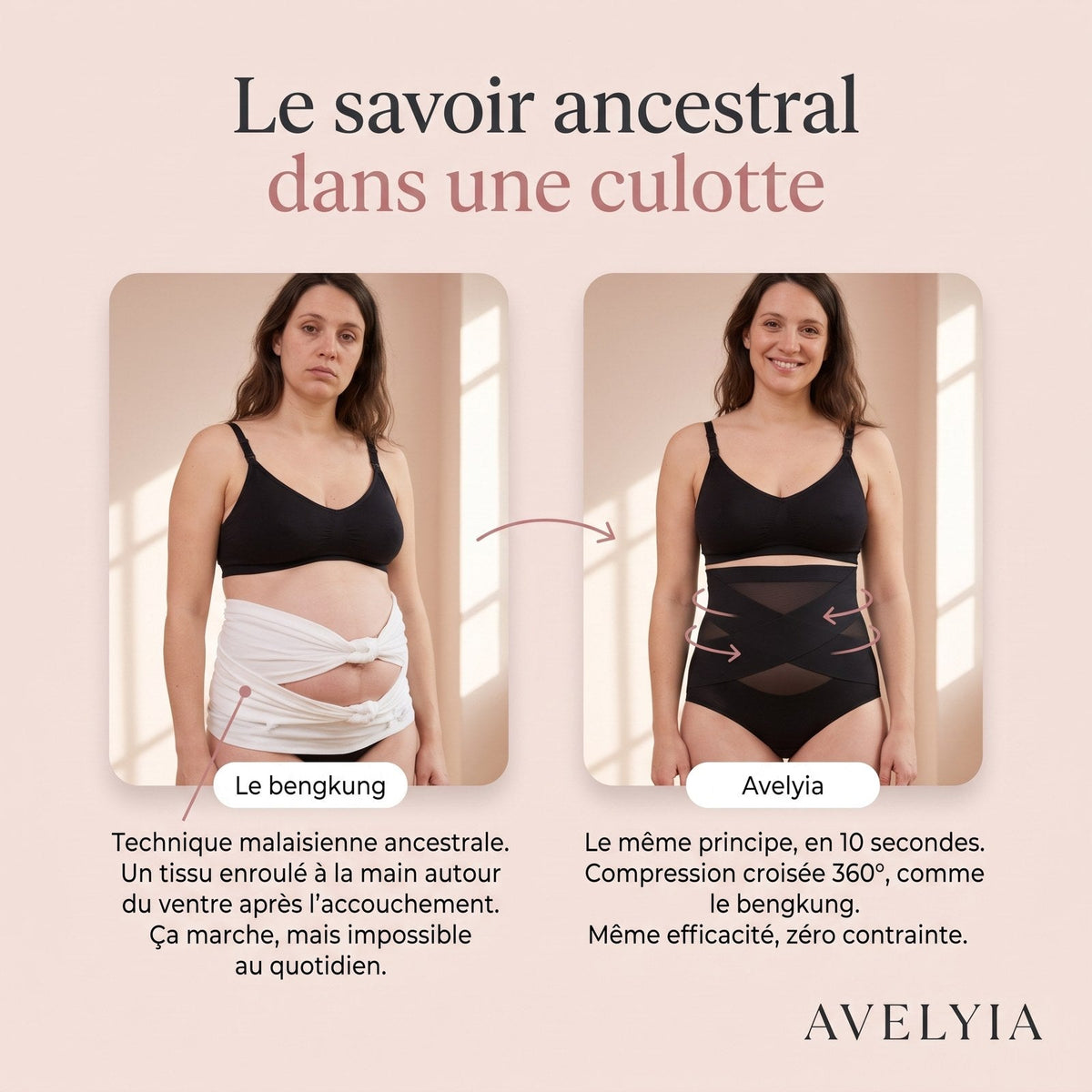 Culotte gainante post-partum Avelyia