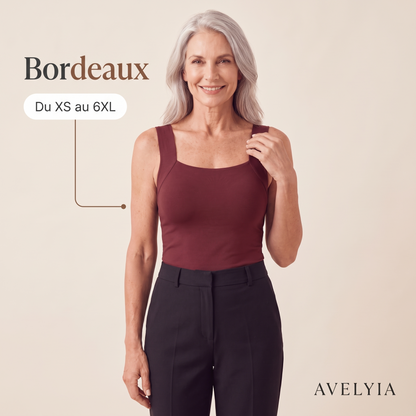 Débardeur sculptant à soutien-gorge intégré Avelyia