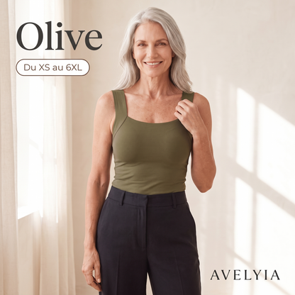 Débardeur sculptant à soutien-gorge intégré Avelyia