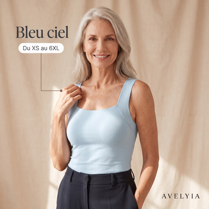 Débardeur sculptant à soutien-gorge intégré Avelyia