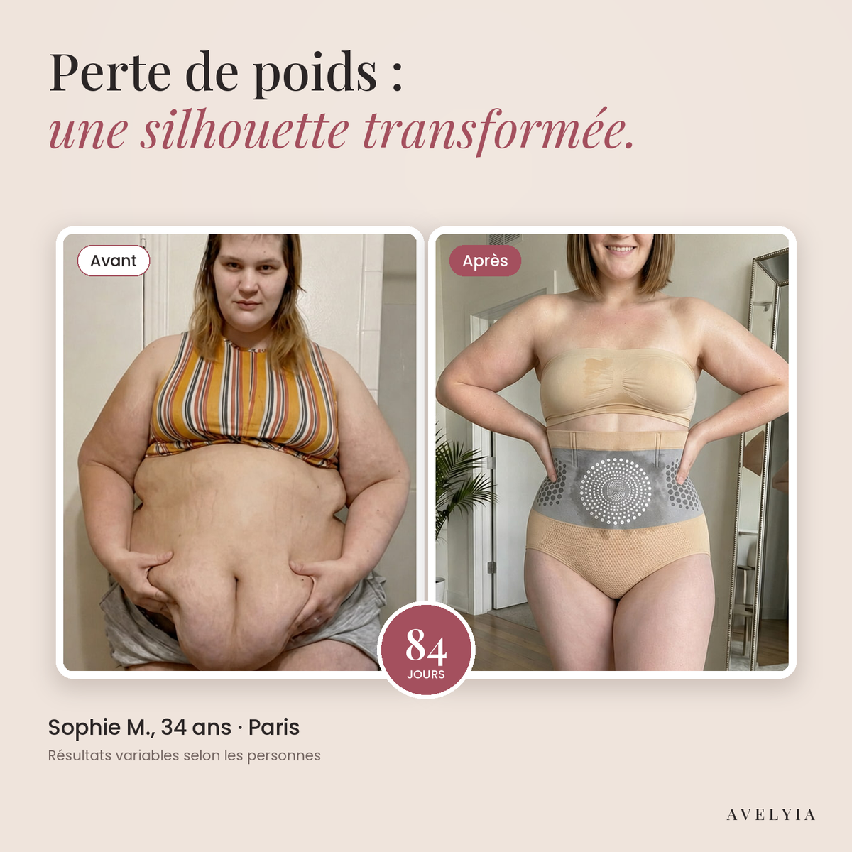 Short Brûle-Graisses 4-en-1 Moringa & Berbérine Avelyia